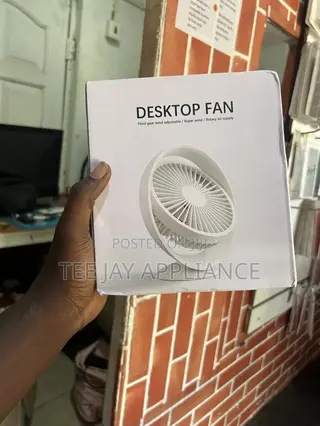 Rechargeble Desktop Fan