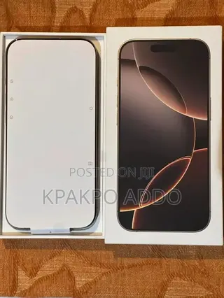New Apple iPhone 16 Pro Max 256 GB Gold