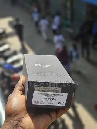 New LG G8X Thinq 128 GB Black