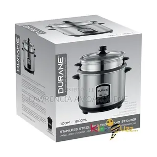 Stainless Steel Rice Cooker and Steamer (700w