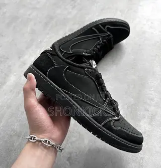 Jordan 1 Low Travis Scott Black Phantom