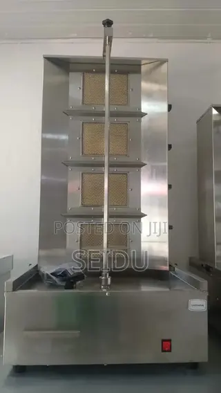 4 Burner Shawarma Machine