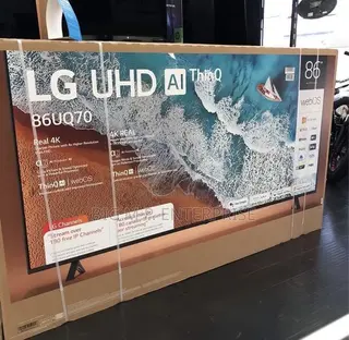 Brand New LG 86-Inch 4K UHD Smart TV With Α7 Gen5 AI Processor 4k-2025