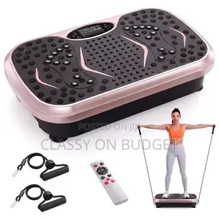 Body Vibrator / Workout Machine/Massager With Resistance Band