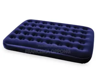 Double Airbed + Electric Pump Inflatable Air Mattress