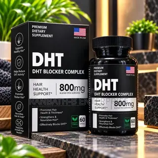 DHT Blocker Complex Hair Support Formula – 800mg, 60 Capsules