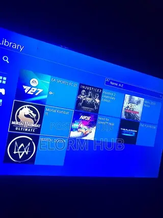PS4 Slim,6 Online and Offline Games 2 Controllers and Accessories