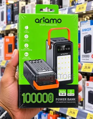 Ariamo TF-01 100,000mAh Heavy-Duty Power Bank