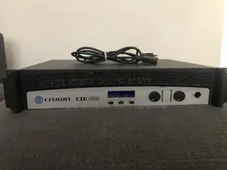 Original Crown CDi 1000 Power Amplifier – Excellen Condition
