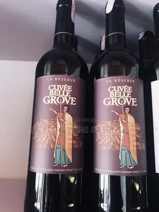 Belle Grove Medium Sweet Red Wine -Spain - 750ml
