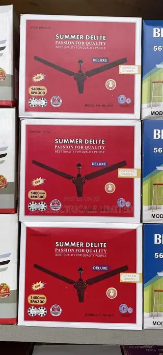Long Blade Ceiling Fans