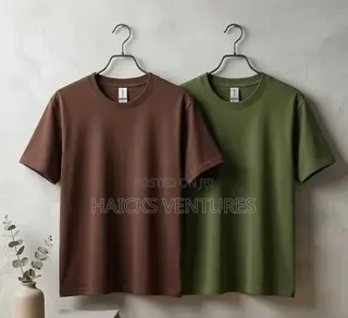 Pure Cotton Round Neck T.Shirts
