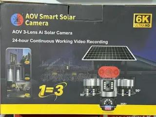 4G Solar 3 Lens Camera