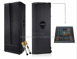 Active Pa Professional Stage Dj Pair Speaker