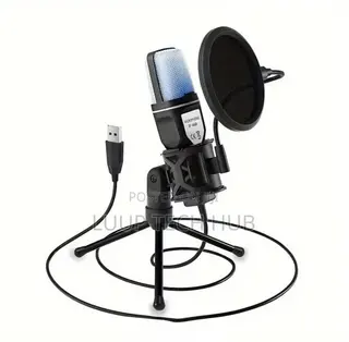 USB Microphone With RGB Light