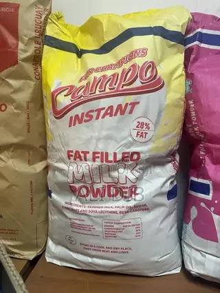 Campo Instant Fat-Filled Milk Powder – 25kg