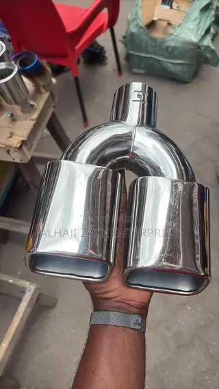 Double Mouth Exhaust Muffler Tail