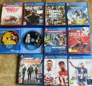 Ps4 CDS for Sale . Compatible With Ps5 Too
