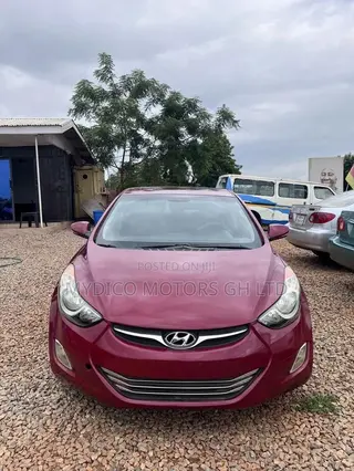 Hyundai Elantra Limited 2011 Red