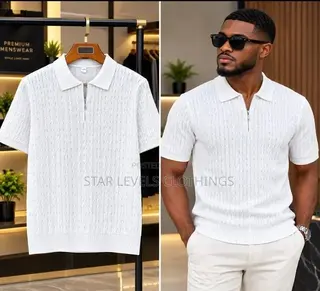Pure White Quality Knitted Club T Shirts Available in All