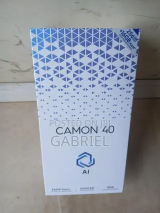 New Tecno Camon 40 256 GB Blue