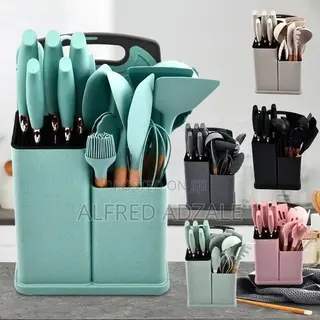 19-Piece Premium Kitchen Utensils Set