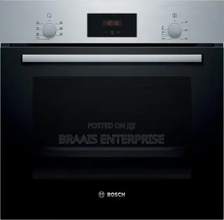 Bosch 60cm Series 2 Built-in 5 Function Oven - Black Glass