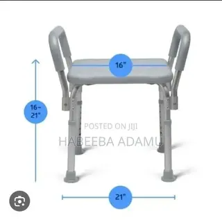 Bath Chair With Arms ( Without Back)