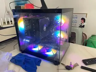 Gaming PC Case Black