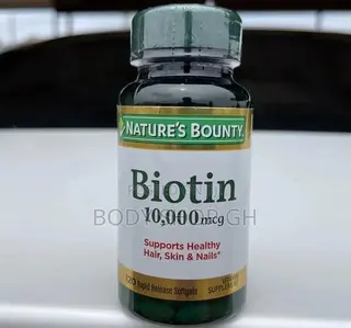 Nature’S Bounty Biotin for Hair Beard Growth (10,000mcg)