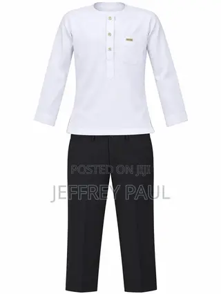 Luxury Clothing White on Black