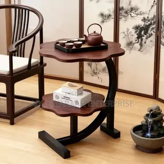 2-Tier Flower-Shaped Side Table / Tea Table