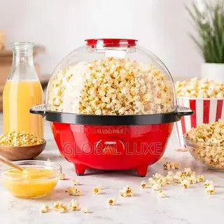 Mini Popcorn Maker – Electric Hot Air Popcorn Machine