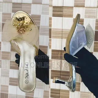 Silver and Gold Heels