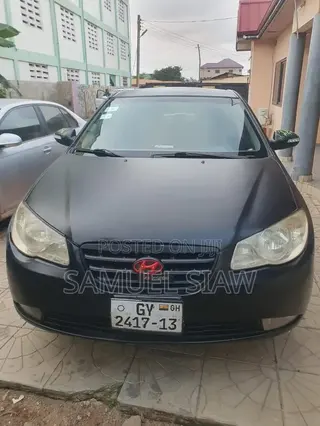 Hyundai Elantra 1.6 GLS 2007 Black