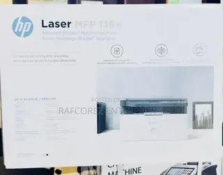 HP Laser MFP 136w Wireless Printer – Print, Scan & Copy