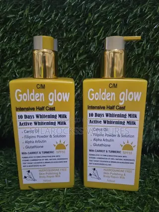 Golden Glow Intensive Halfcast Whitening Milk. 500ml