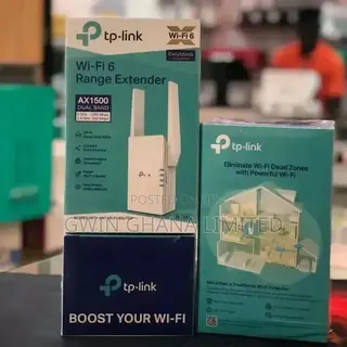 TP-Link Re505x Wifi-6 Range Extender
*Ax1500 Dual-Band Wi-Fi 6
.