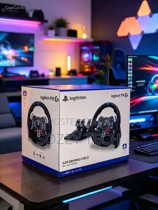 Logitech G29 Driving Force Racing Wheel for PS5 PS4 PS3