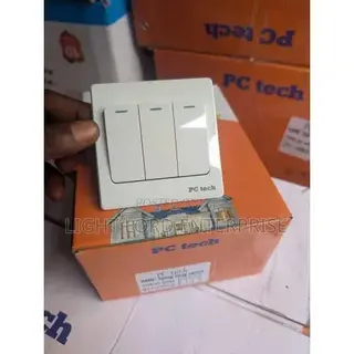 PC Tech 3gang Switch 30years Warranty