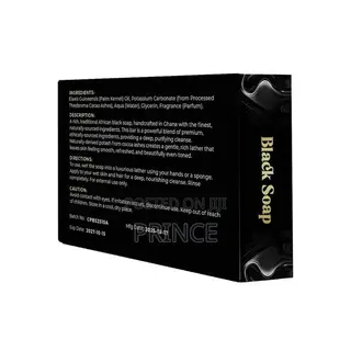 African Traditional Blacksoap-Bar