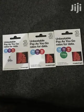 3 Network Uk Sim Card Available