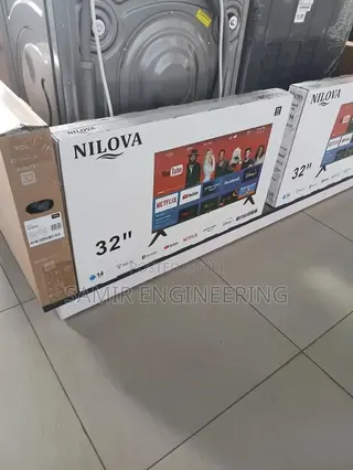 Nilova 32 inches Smart TV: Compact Design, Infinite Entertainment