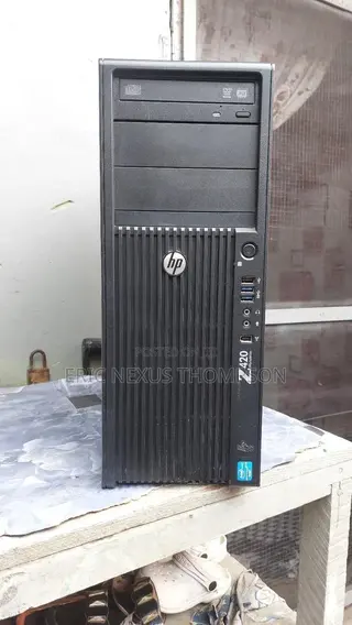 Desktop Computer HP Z420 8GB Intel Xeon HDD 500GB