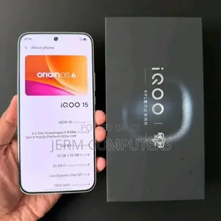 New Vivo iQOO 15 256 GB White