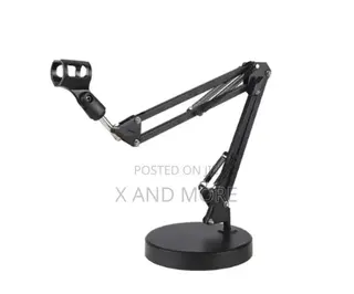 Round Base Desk Top Arm Stand For Microphones