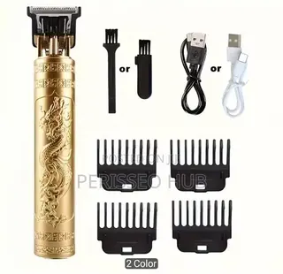 Rechargeable Cordless Hair Clipper Beard Trimmer + Attachments