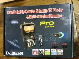 Handheld HD Combo Satellite TV Finder Multi-Functional Monitor