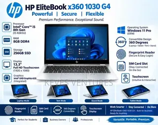 Laptop HP EliteBook x360 1030 G4 8GB Intel Core i5 SSD 256GB