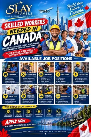 Workers Needed in Canada